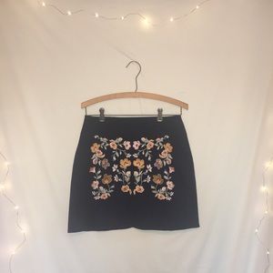 Floral Patterned Skirt